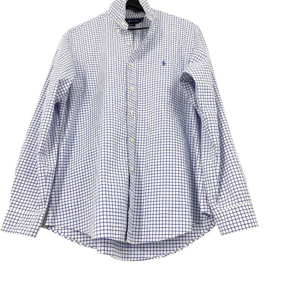 VTG RALPH LAUREN Graph Check Custom Fit Shirt - Picture 12 of 16